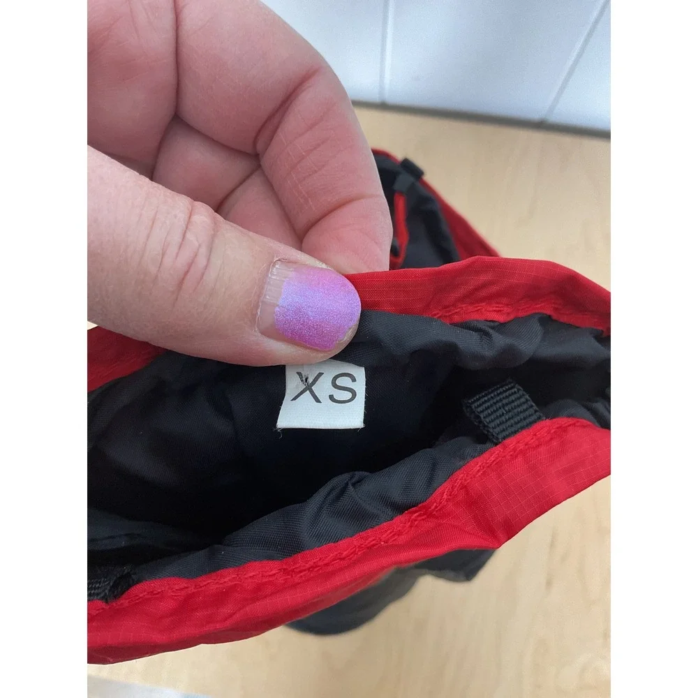 The‎ North Face Nuptse Mittens Red Black Unisex